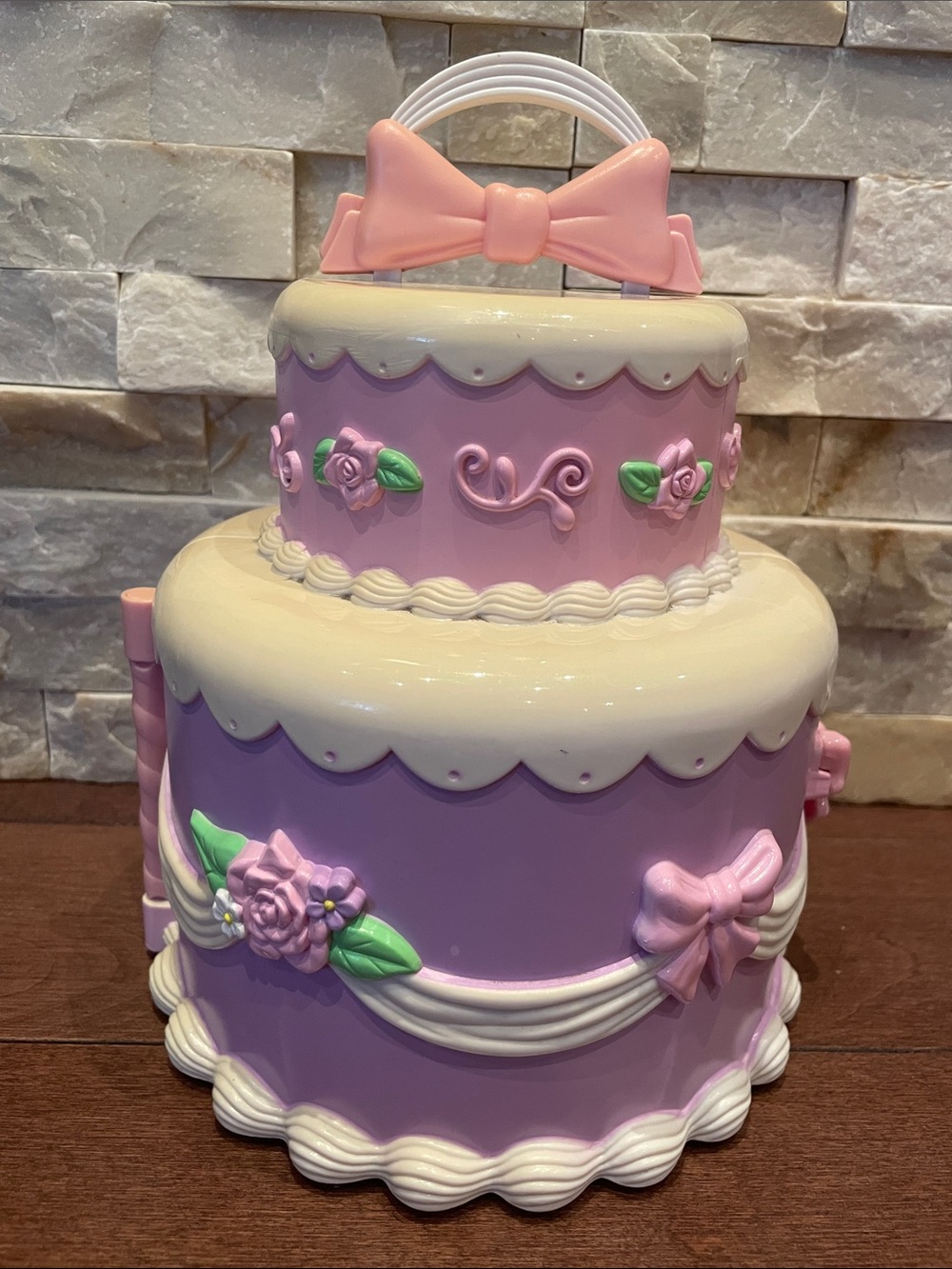 Barbie Birthday Cake Playset with Bow Handle